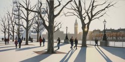Winter Sunset South Bank 